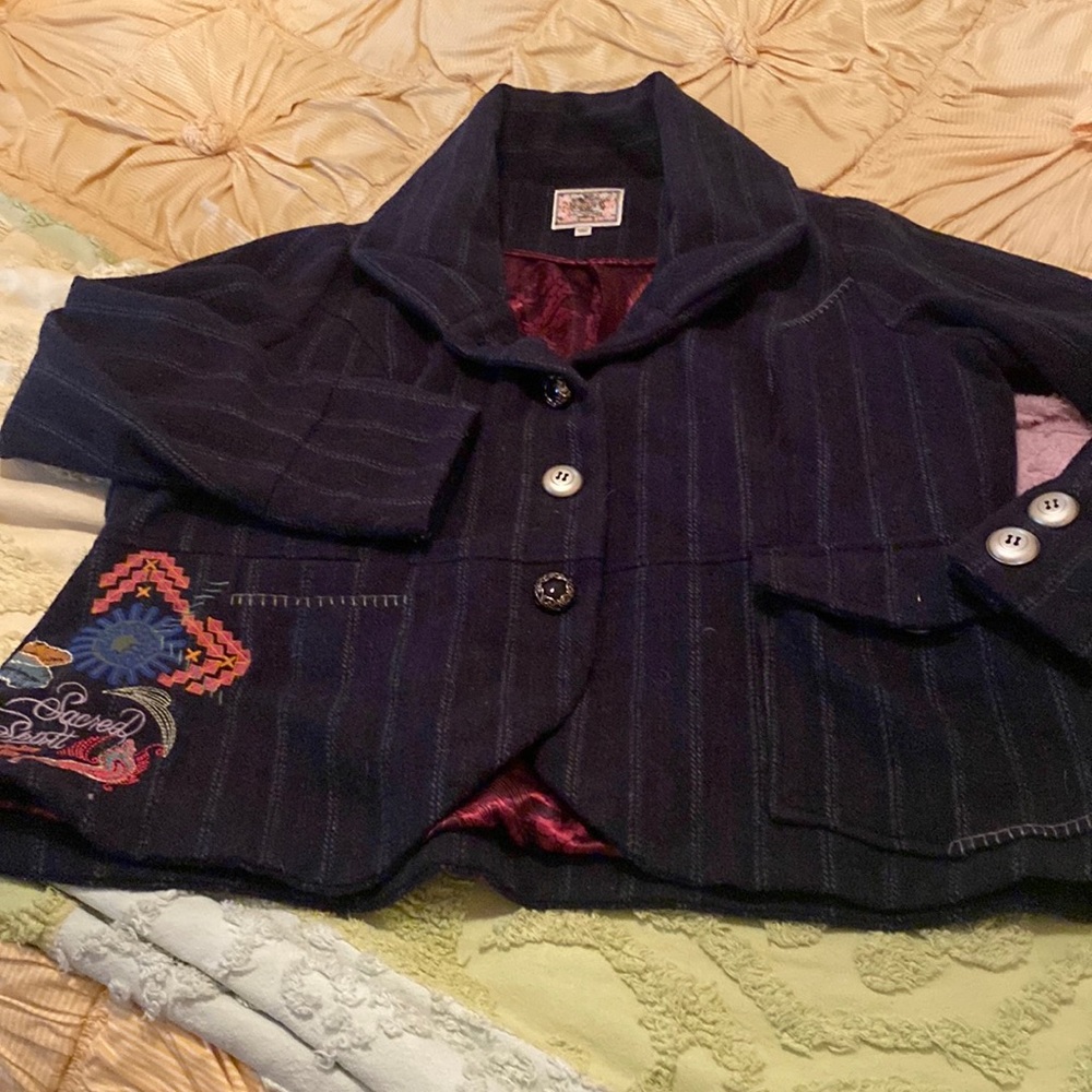 Joe Browns jacket style coat WOOL SIZE 16